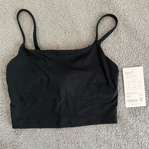 Athleta Scoop Crop Tankini - Size XXS - Color: Black
